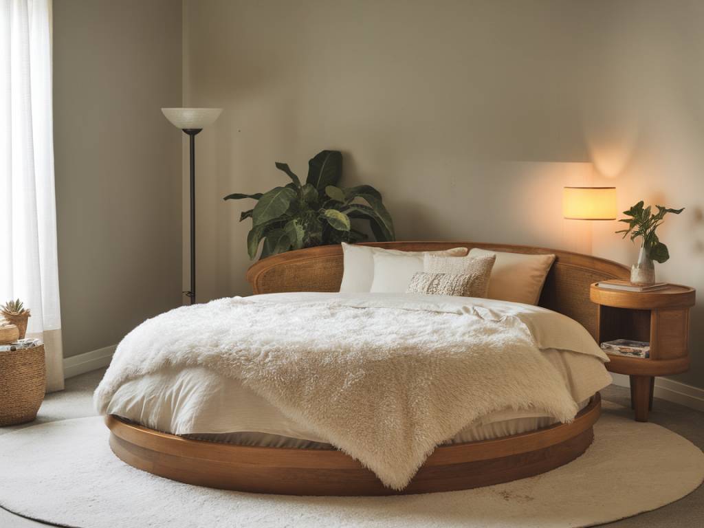 Les lits ronds : pourquoi choisir un lit rond pour votre chambre