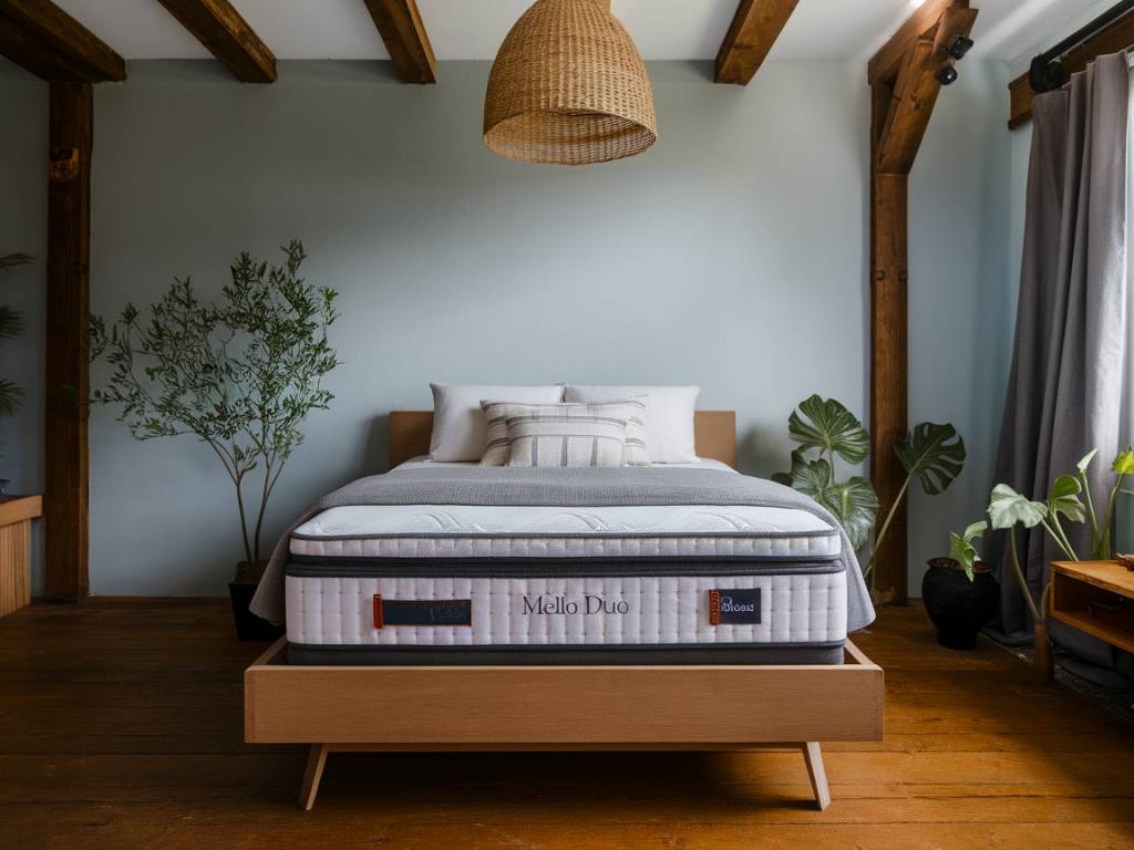 Surmatelas Mello Duo Commence Le R Ve Dun Sommeil Optimal Fabriqu En France Hello Matelas