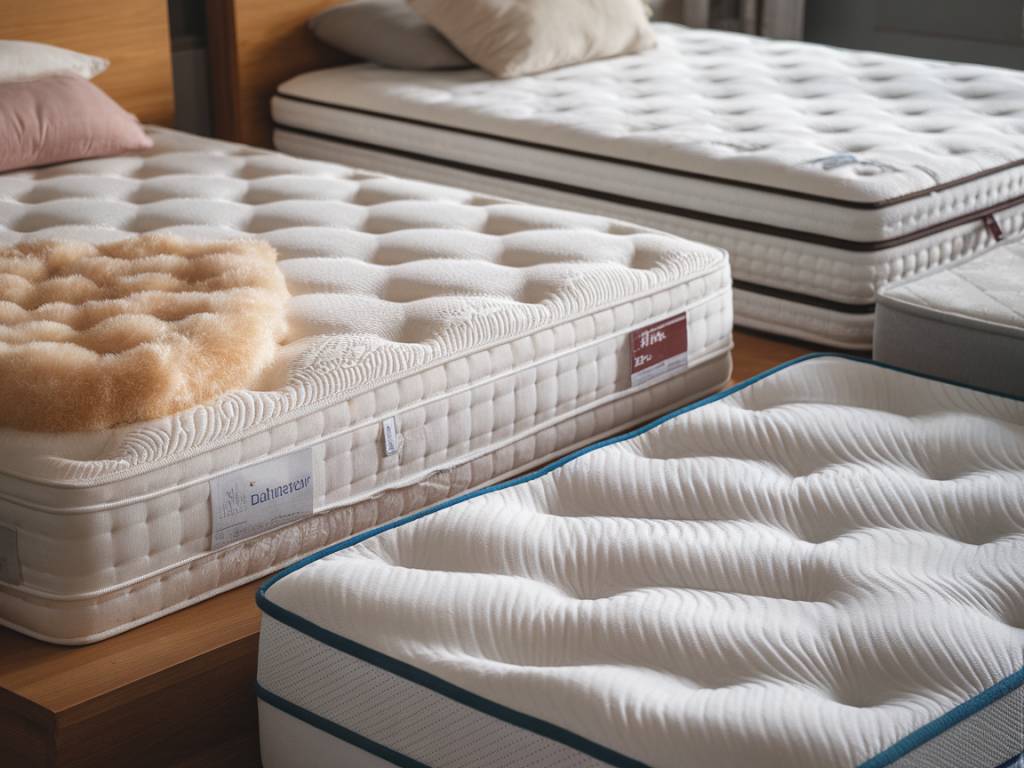 "Matelas ressort ou mousse : comment choisir le meilleur pour votre sommeil ?"