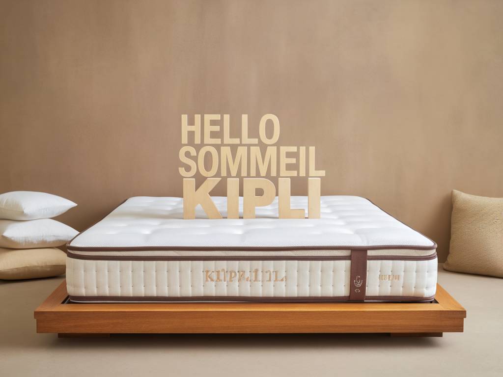 "Hello sommeil : kipli, le matelas en latex naturel pour un rêve durable"