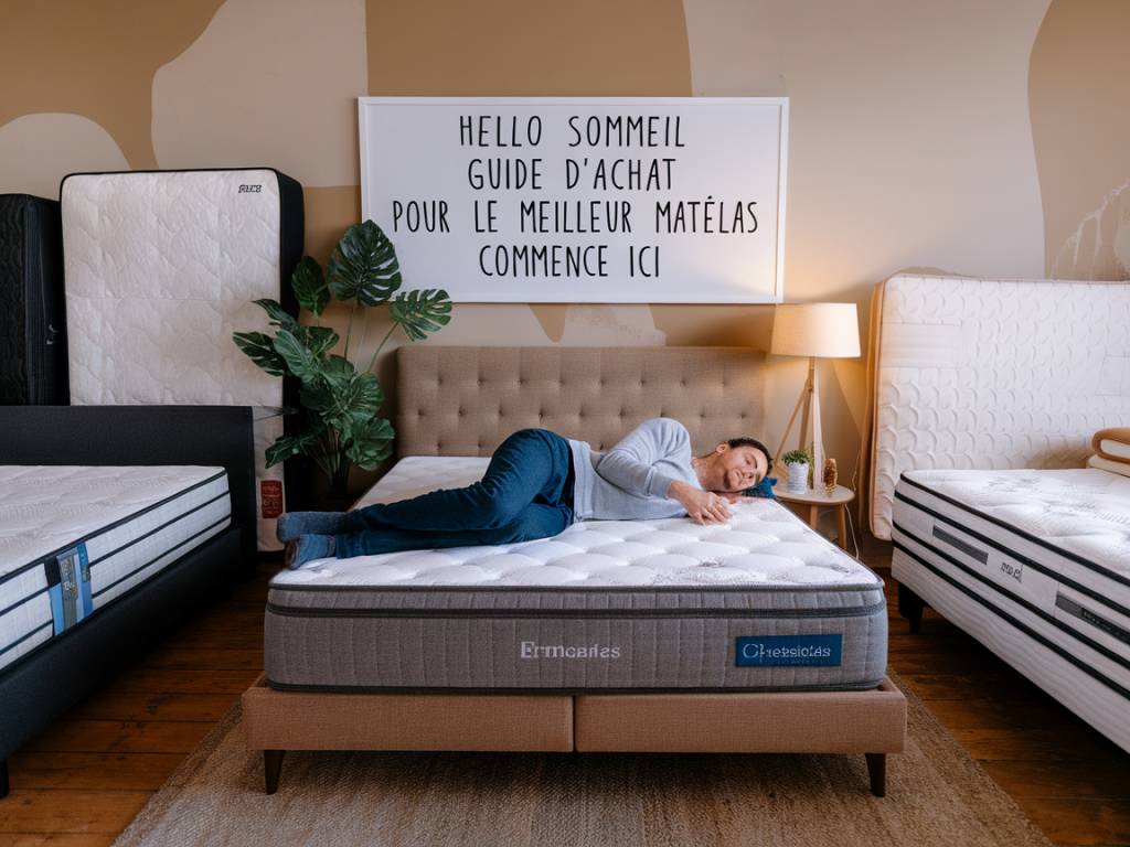 Hello sommeil : guide d'achat pour le meilleur matelas, commence ici !