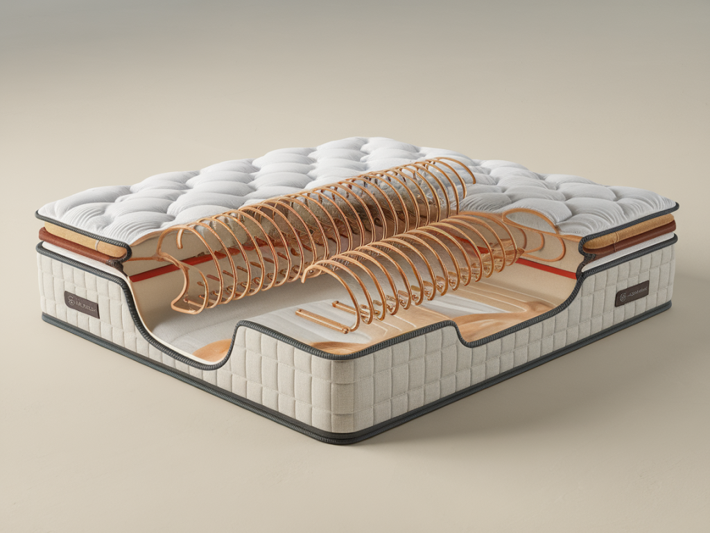 Les matelas à ressorts : soutien et indépendance de couchage