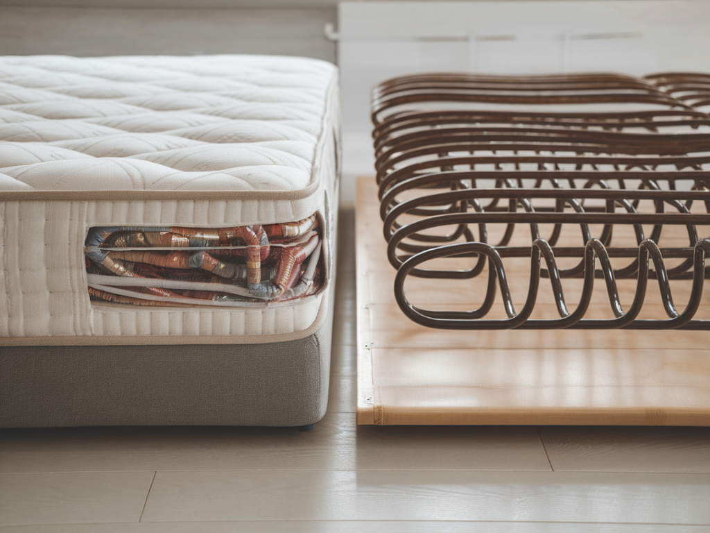 Matelas à ressorts : ensachés ou biconiques, lequel privilégier ?