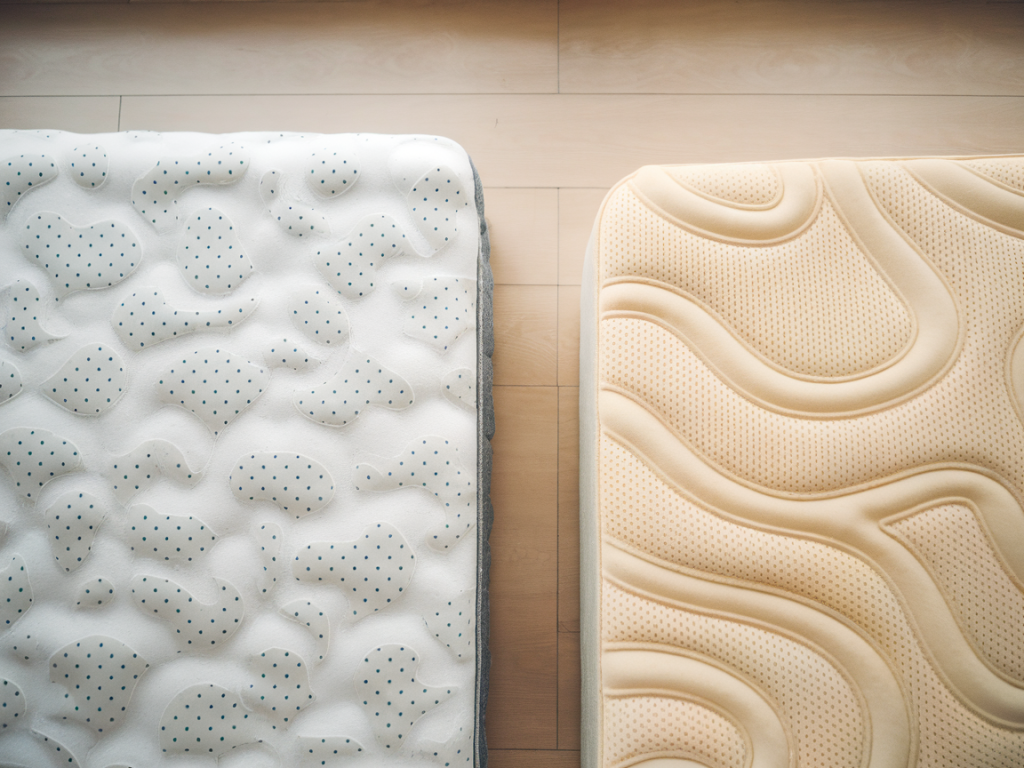 Différences entre matelas en mousse classique et matelas à mémoire de forme