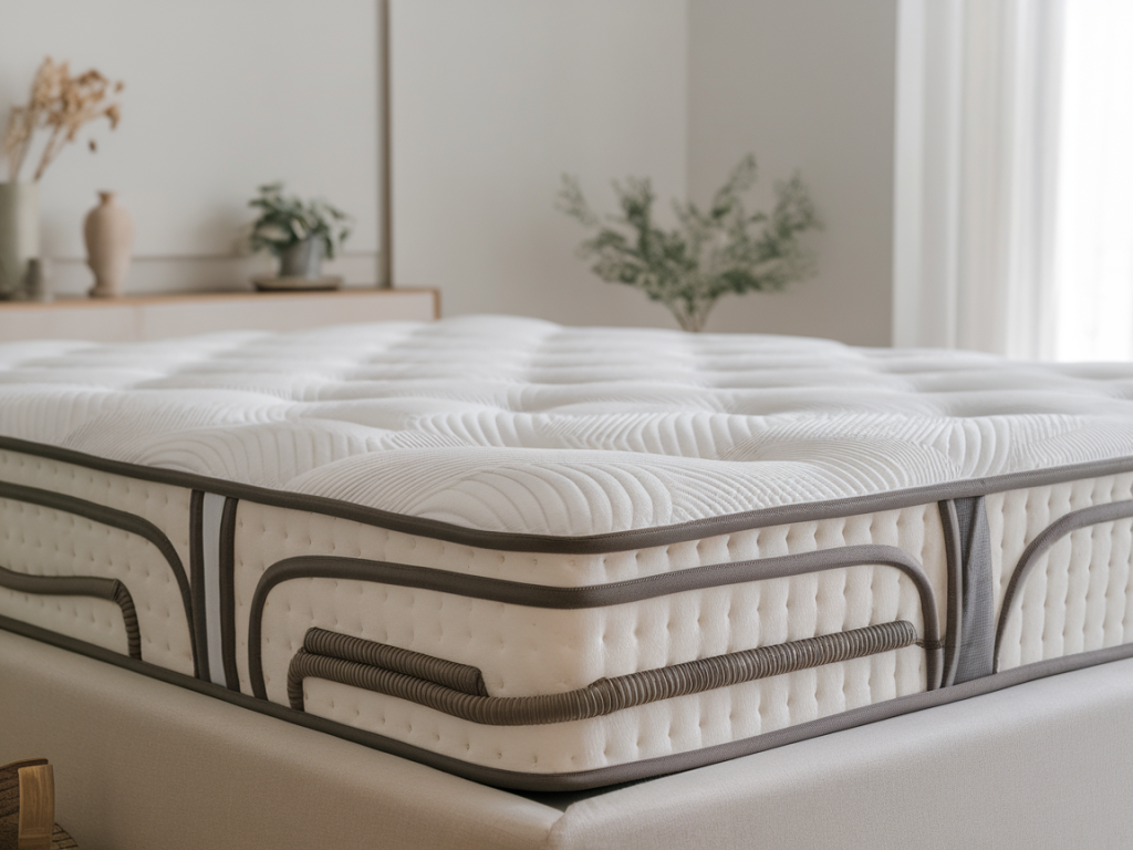 Les matelas Mello : mémoire de forme, hybridité et confort